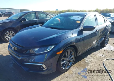 2019 Honda Civic Ex z USA, uszkodzony, nr VIN 19XFC1F34KE019864